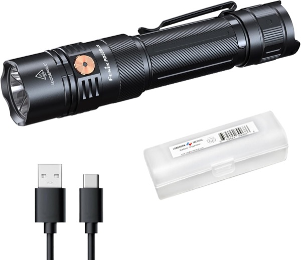 Fenix PD36R ACE 3000-Lumen Rechargeable Tactical Flashlight